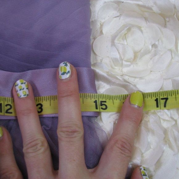 Cocomelody long lavender convertible strapless tulle gown - Picture 11 of 14